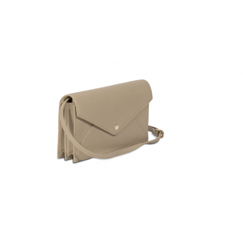 Wallet bag envelope style with removable crossbody strap